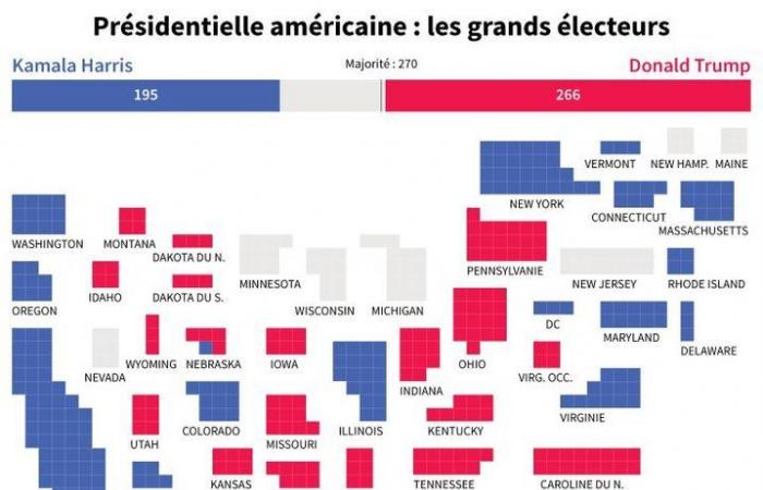 Congress, major voters… Understanding the presidential election in four infographics