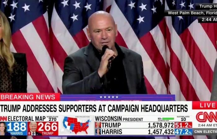 Dana White Thanks Joe Rogan for Endorsing Donald Trump in Fiery Speech: “This is Karma”