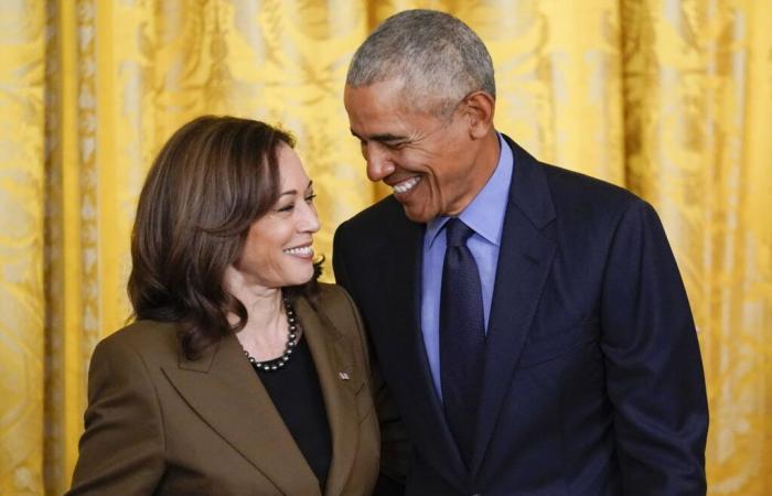 The day Obama talked about Kamala Harris’ physique, before apologizing