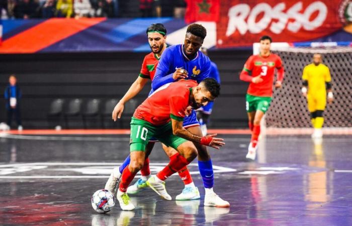 Morocco trapped by France in Futsal