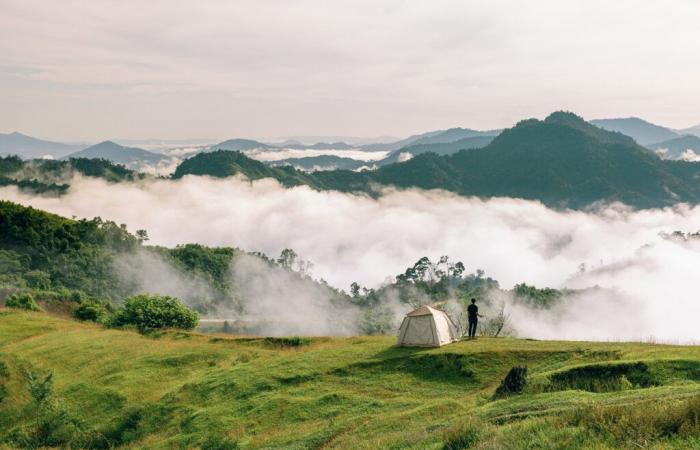 ‘Healing’ place in Quang Nam attracts tourists to camp, escape dust and chase clouds – Vietnam.vn