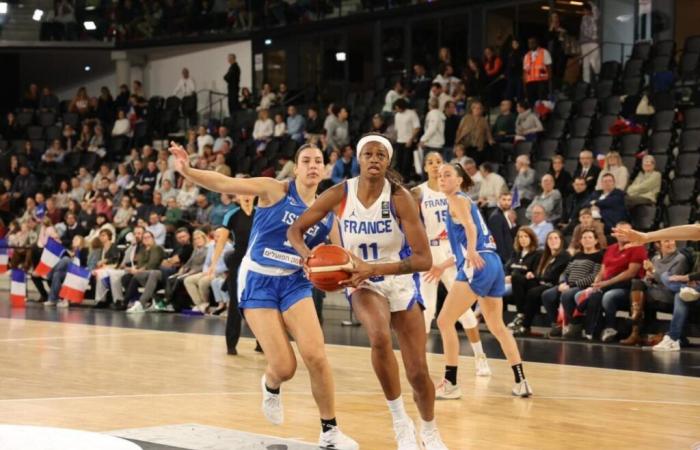 IN PICTURES. Basketball. In a conquered Caen Sports Palace, France without pity for Israel