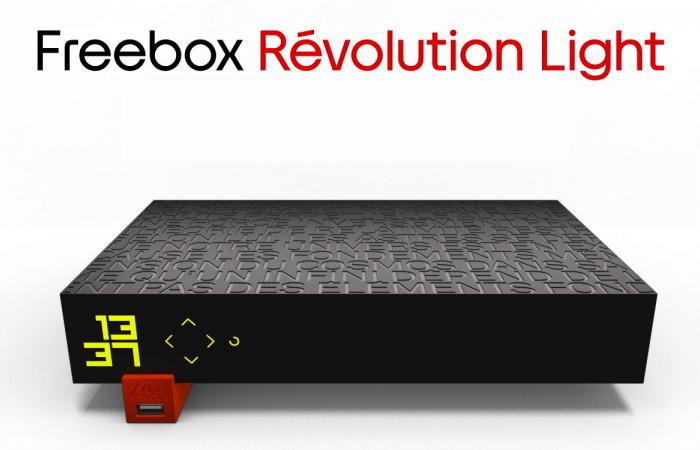 Free once again lowers the price of its Freebox Revolution Light offer