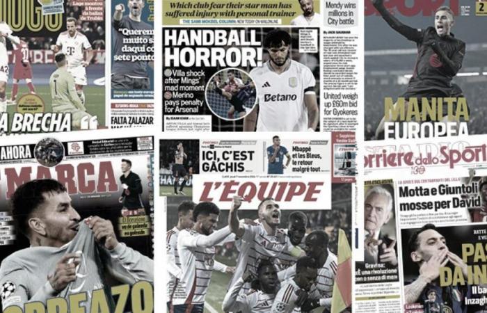 The press in total panic for PSG, two behemoths compete Viktor Gyökeres