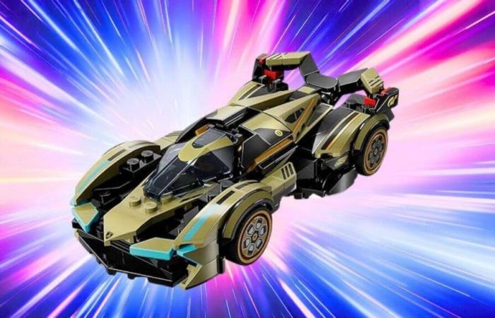 Ferrari, Lamborghini… These 3 LEGO racing cars at low prices will delight children