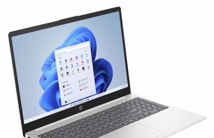 New €999 HP 15-fd1009nf, versatile multimedia Ultrabook 15″ Silver thin and light under Core Ultra 5 125H performance Intel Arc with 32 GB of RAM and 1 TB SSD