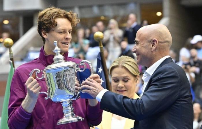 ATP – Finals > Andre Agassi: “If there is one thing that I have really appreciated in my life as a tennis player, it is the feeling you get when you hit the ball. Jannik Sinner achieves this perfectly . It reminds me a lot of the feeling of perfection that I was looking for.”