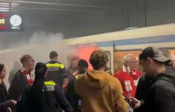 Champions League game in Munich: Pyros in the subway – chaos in front of FC Bayern against Benfica Lisbon – Munich