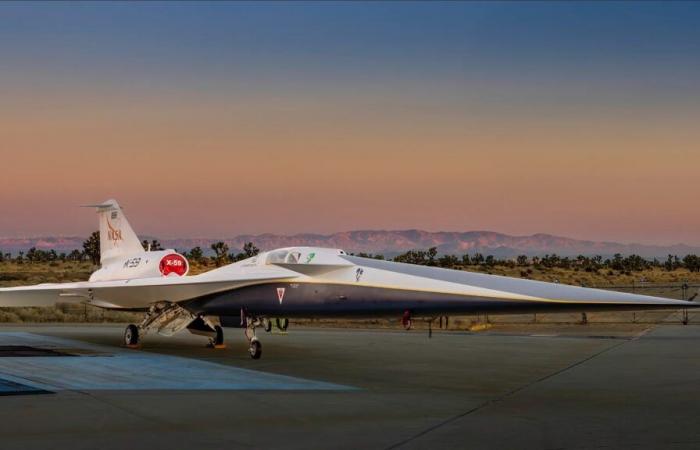 ‘Silent’ X-59 supersonic plane roars its engine ahead of the big day