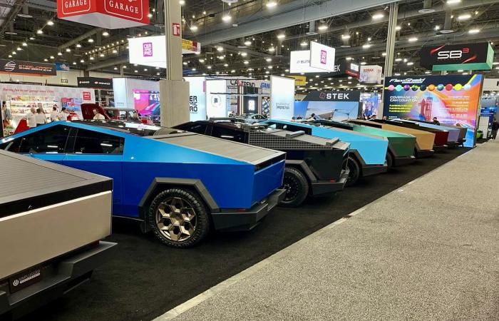 SEMA 2024 day 2: exceptional vehicles and a ton of Tesla Cybertruck