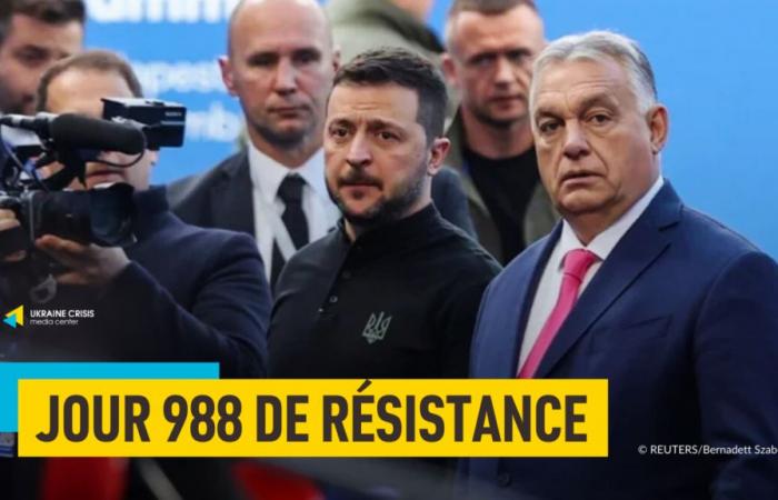 Day 988 of resistance: Zelensky visits Hungary for the first time since the start of the full-scale war and meets Orbán