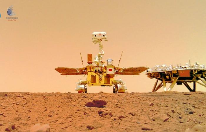 Chinese rover finds clues of ancient ocean on Mars