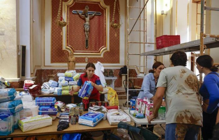 in devastated parishes, volunteers hard at work