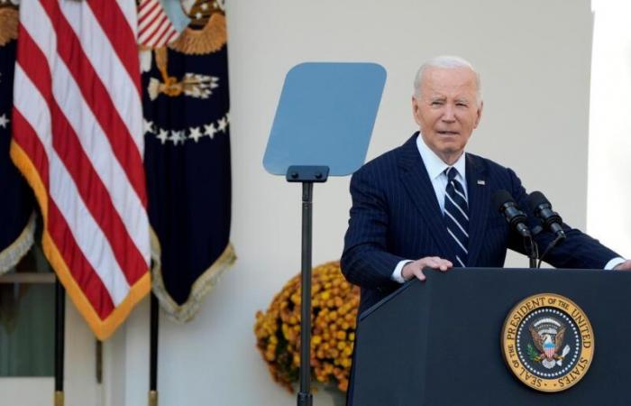 Joe Biden commits to “peaceful” transition with Donald Trump administration