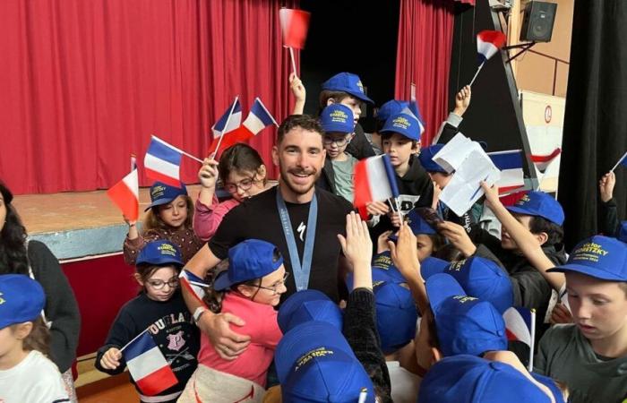 IN PICTURES – Lodève finally celebrated Victor Koretzky, silver medalist at the Paris Olympics in cross-country mountain biking