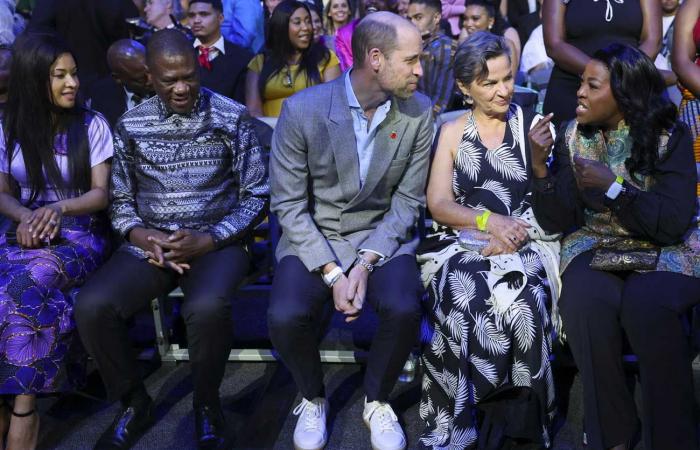 Prince William in vintage and sustainable clothing to attend the Earthshot Prize in South Africa