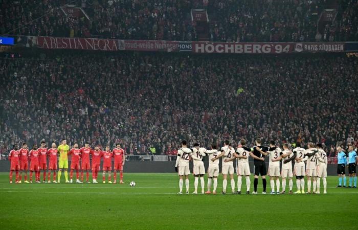 a Munich spectator dies during the match between Bayern and Benfica