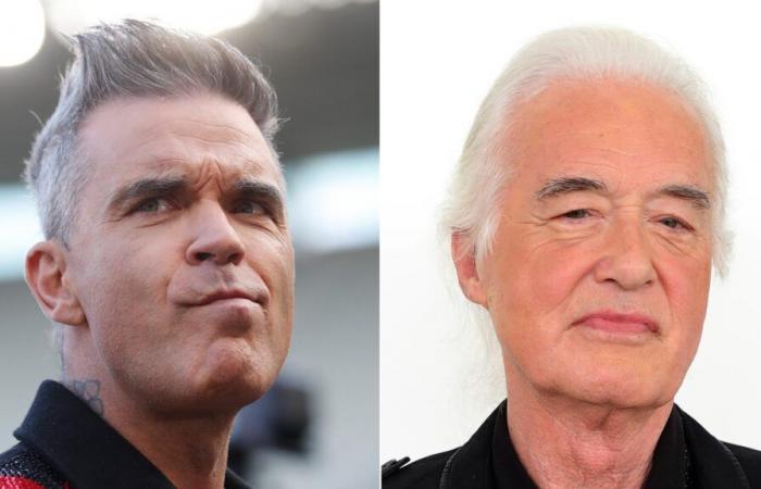 Robbie Williams, Jimmy Page are still battling over gardens