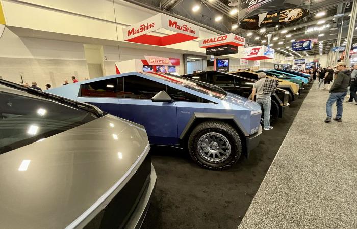 SEMA 2024 day 2: exceptional vehicles and a ton of Tesla Cybertruck