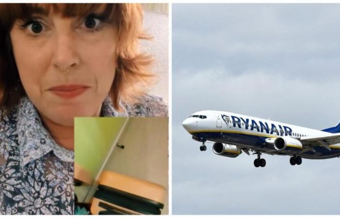 her suitcase “fitted perfectly” into the Ryanair “luggage tester”… but Catherine still has to pay more than €130 in fines!