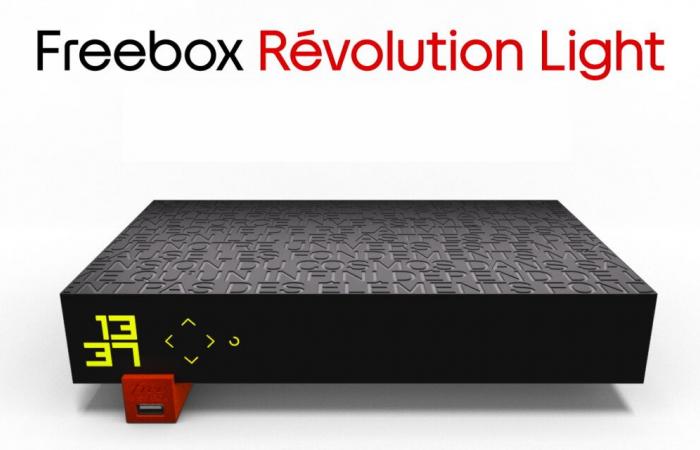 Free once again lowers the price of its Freebox Revolution Light offer