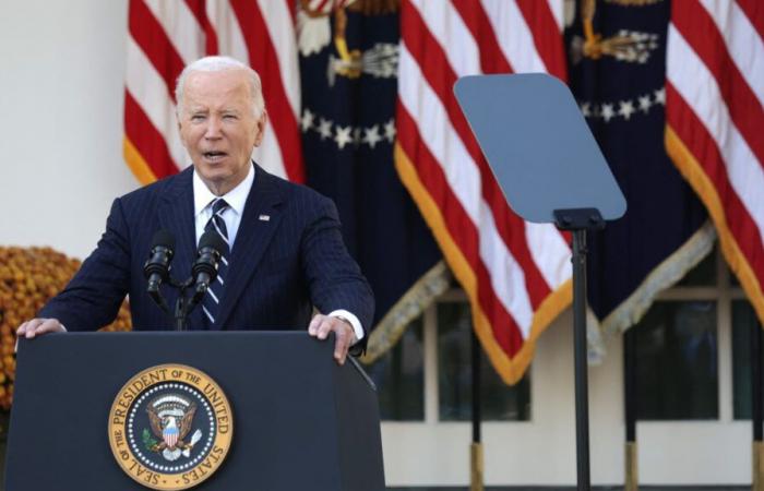 Joe Biden promises “a peaceful and orderly transition”