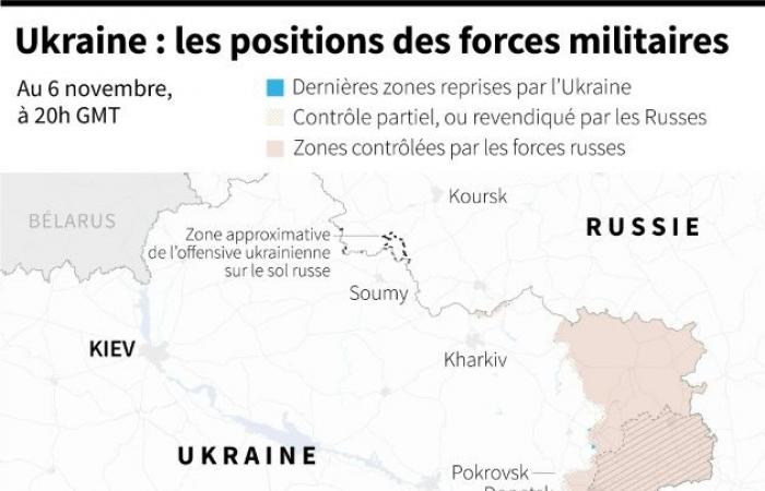 Ukraine: Zelensky rejects the idea of ​​a ceasefire or “concessions” to Russia – 11/07/2024 at 8:38 p.m.