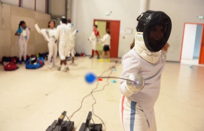 what if we started fencing, one of the flagship disciplines of Guadeloupe