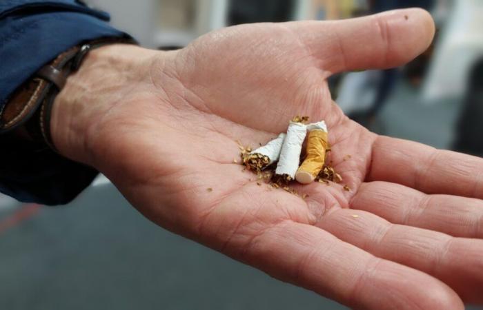 a day to stop smoking at Louviers hospital