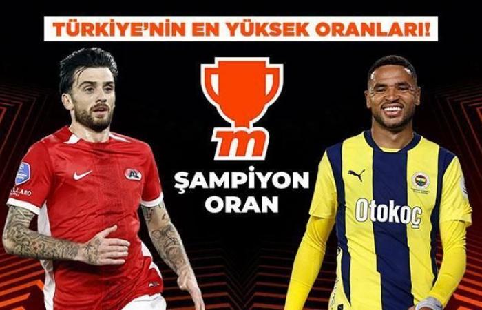 Fenerbahçe is looking for a win against AZ Alkmaar! The highest odds in the match are in Misli… – Football – Sports News