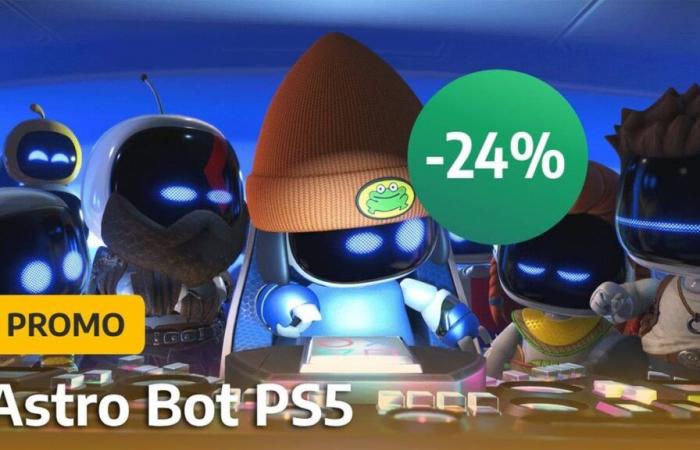 On the day of the PS5 Pro release, Astro Bot is -24% while it is rated 18/20