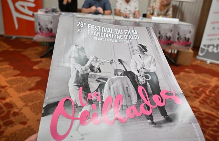 Julie Gayet, headliner of the Les Oeillades film festival in Albi