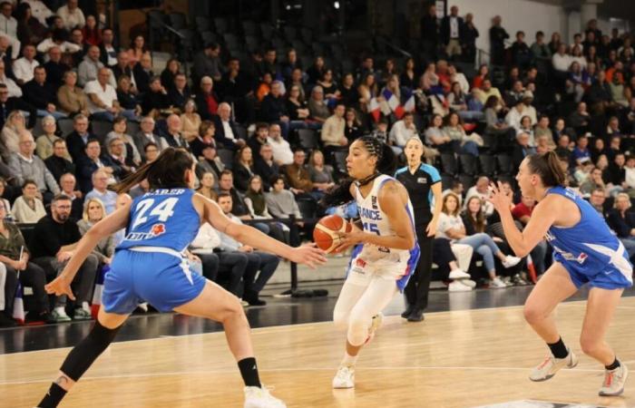 IN PICTURES. Basketball. In a conquered Caen Sports Palace, France without pity for Israel