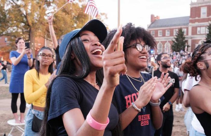 Howard University students disappointed but resilient after Harris’ election loss : NPR