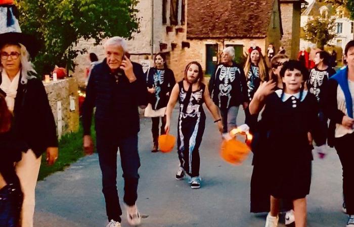 Saint-Michel-de-Bannières. Thrills and conviviality mixed for Halloween