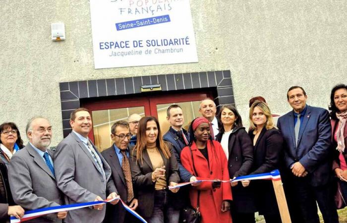 A new headquarters in Bondy for Secours populaire in Seine-Saint-Denis