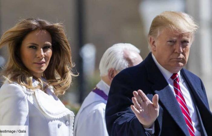 Donald Trump on stage with a Melania lookalike after his victory? This nasty rumor that is growing!