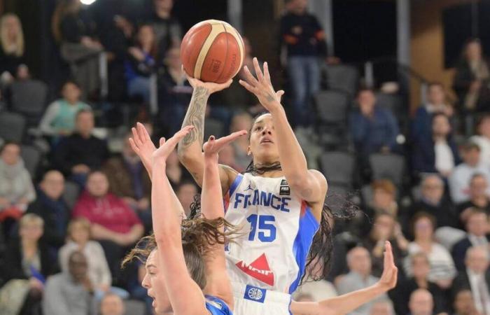 in Caen, the Blues dominate the debates against Israel (94-52)