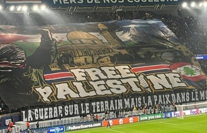 these banners which caused controversy in the stadiums