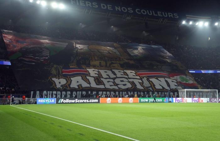 Atlético de Madrid: Bruno Retailleau “demands accountability” from PSG for the tifo in support of Palestine