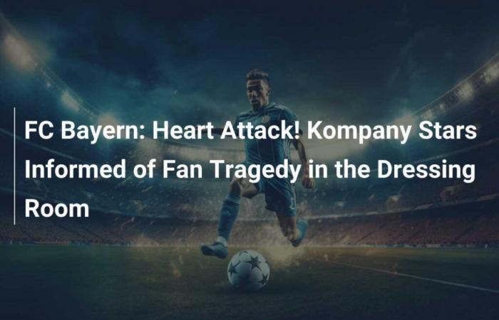 FC Bayern: Heart Attack! Kompany Stars Informed of Fan Tragedy in the Dressing Room