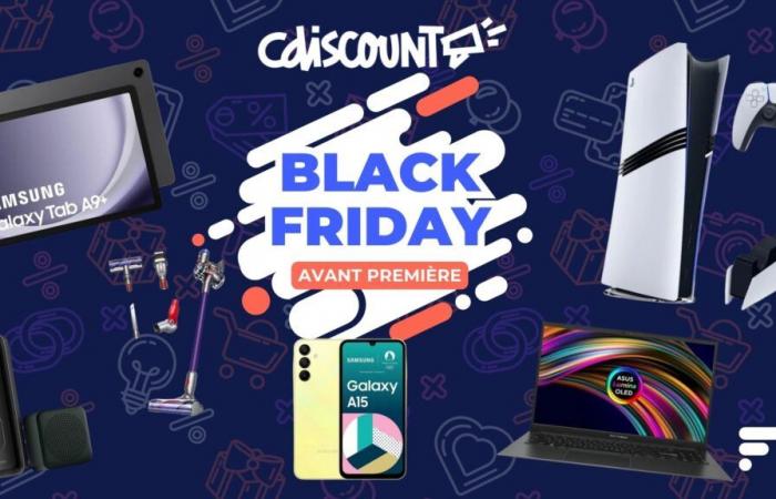 Cdiscount is generous during the Black Friday preview, but here are 13 deals not to be missed