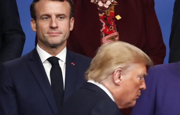 a sentence from Macron congratulating Trump makes the world laugh on