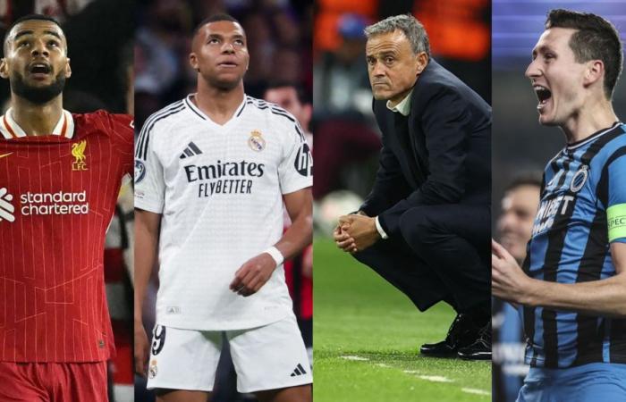 PSG in distress, Brest in the top 4: surprises at will in the Champions League