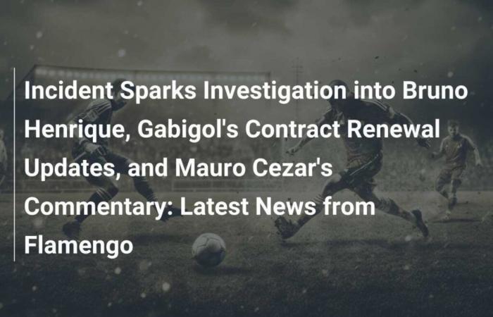 Incident leads to investigation into Bruno Henrique, updates on Gabigol contract renewal and comments from Mauro Cezar: Latest news from Flamengo