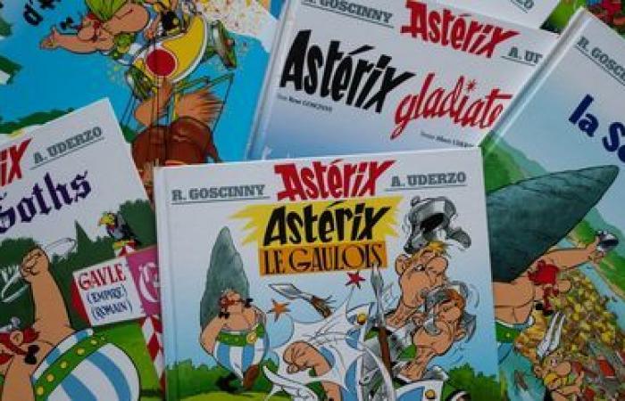 In Finland, an album of “Asterix” published in a rare Nordic translation to preserve the language