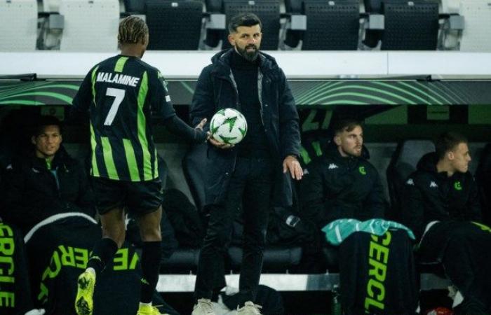 Cercle Brugge satisfied with a draw after a red card: “Three more points and we will hibernate in Europe”