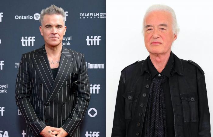 Jimmy Page Reportedly Revives Neighborly Feud With Robbie Williams