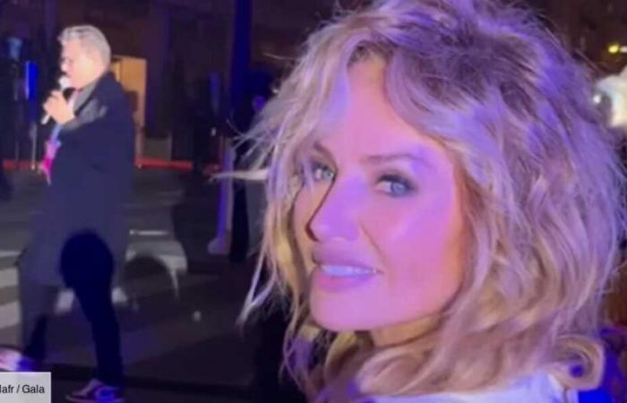 VIDEO GALA – Marc Lavoine puts on a surprise show in the heart of Paris, Adriana Karembeu seen in the audience with stars in her eyes