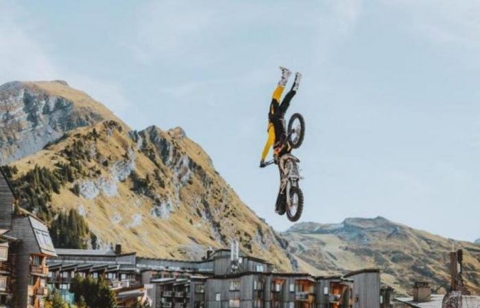 A motorcyclist targeted by a complaint after filming himself in a protected area near Avoriaz